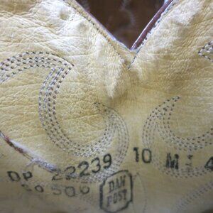 Dan Post Oil Tanned Leather Western Boots Footwear Womens Boots 10 M